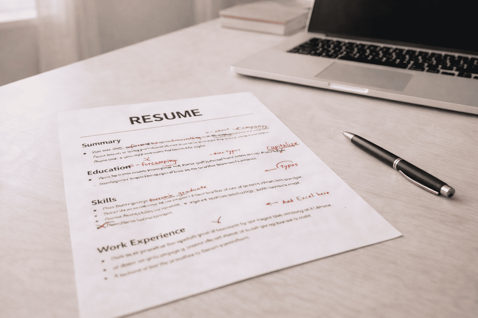 10 Common Resume Mistakes and How to Avoid Them