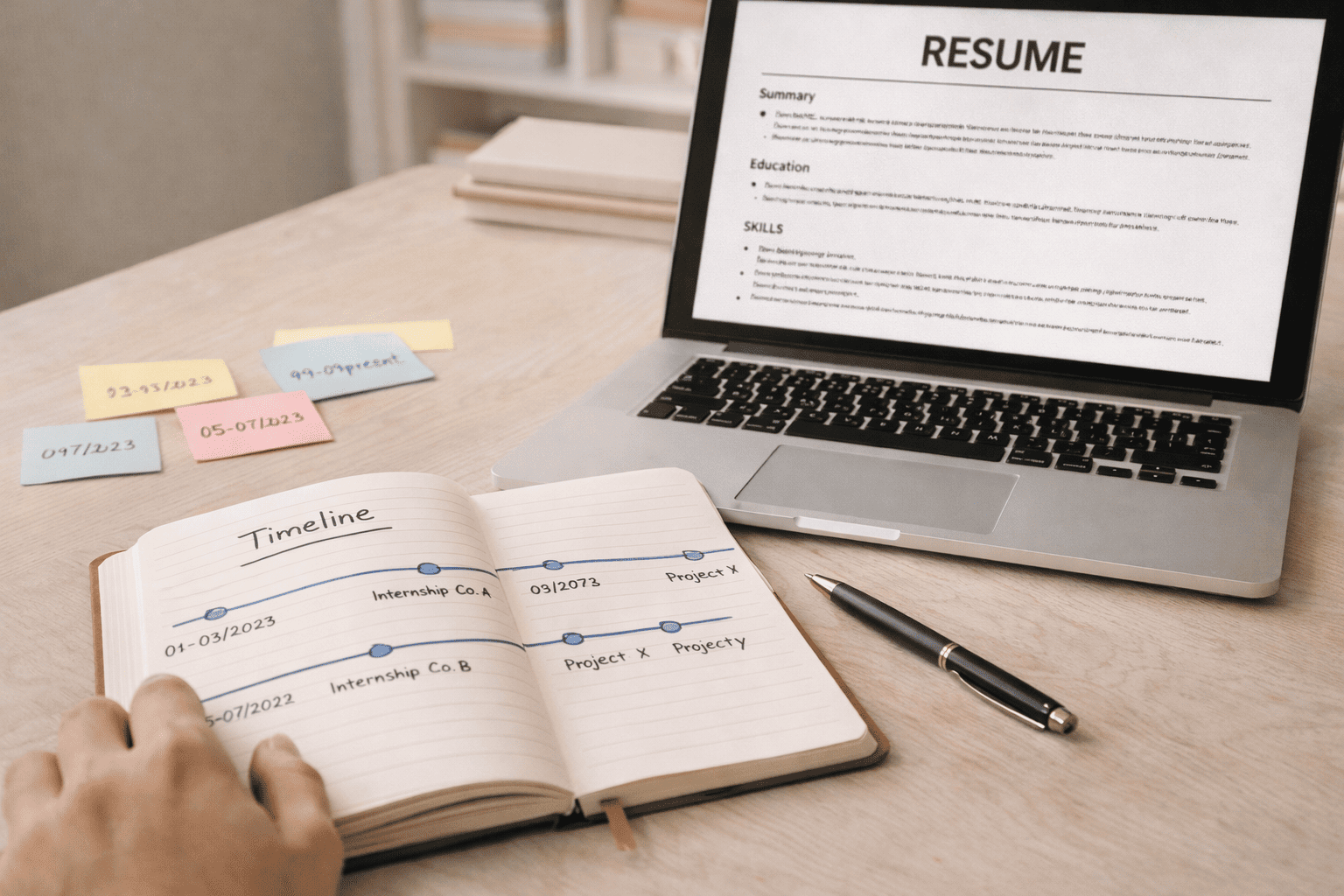 How to fill the “Experience” section with no experience